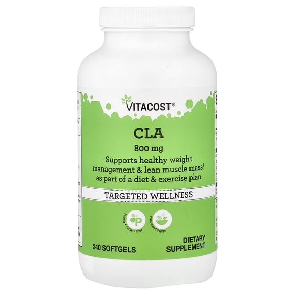 Vitacost CLA, 800 mg, 240 Softgels