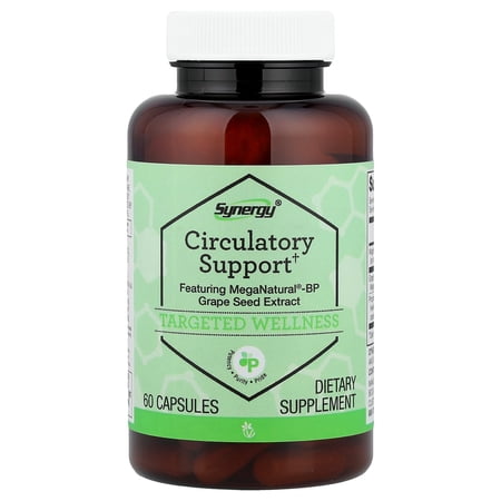 Vitacost Synergy®, Circulatory Support, 60 Capsules