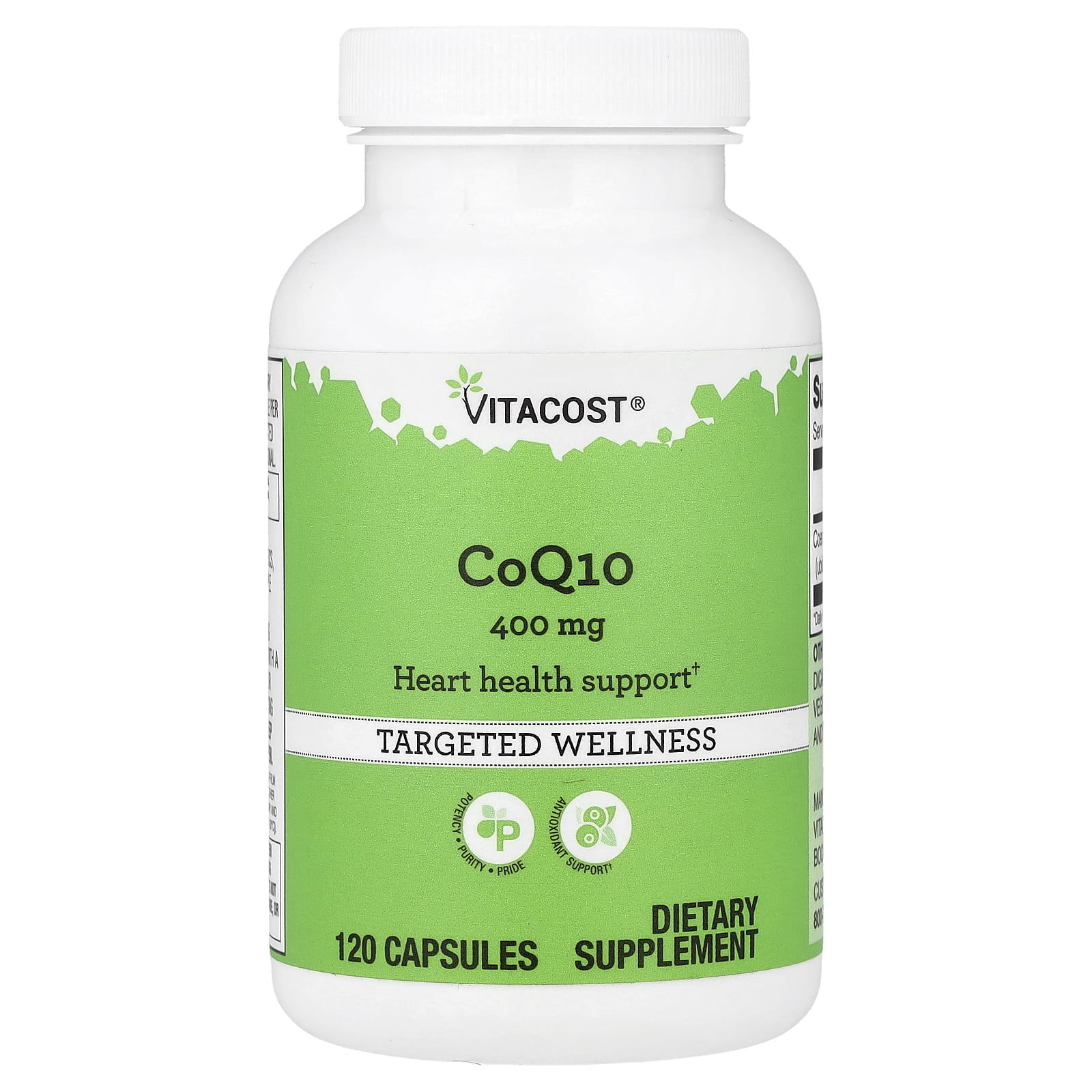 Vitacost CoQ10, 400 mg, 120 Capsules