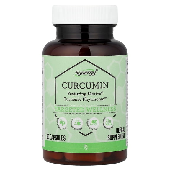 Vitacost Synergy, Curcumin, 60 Capsules
