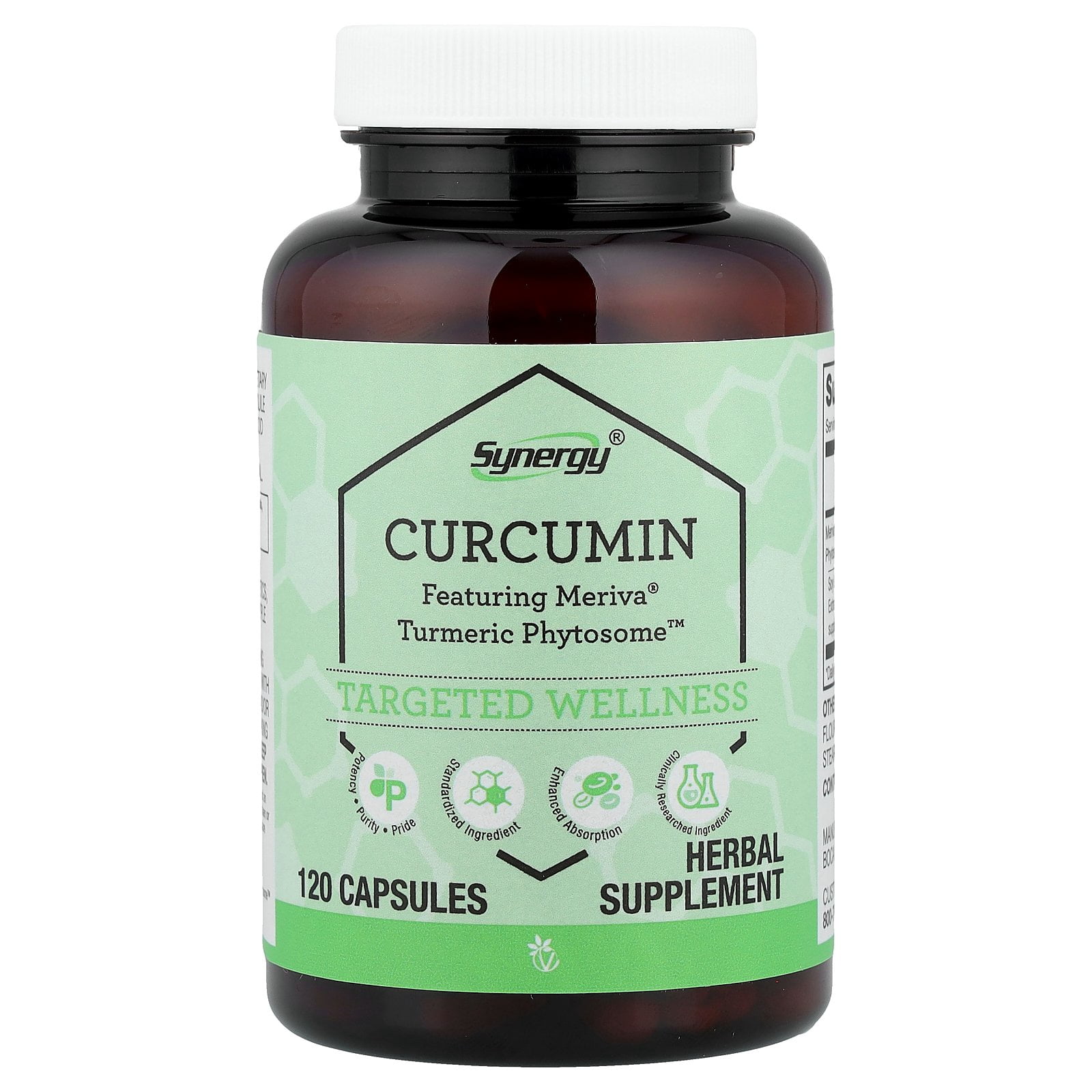 Vitacost Synergy®, Curcumin, 120 Capsules