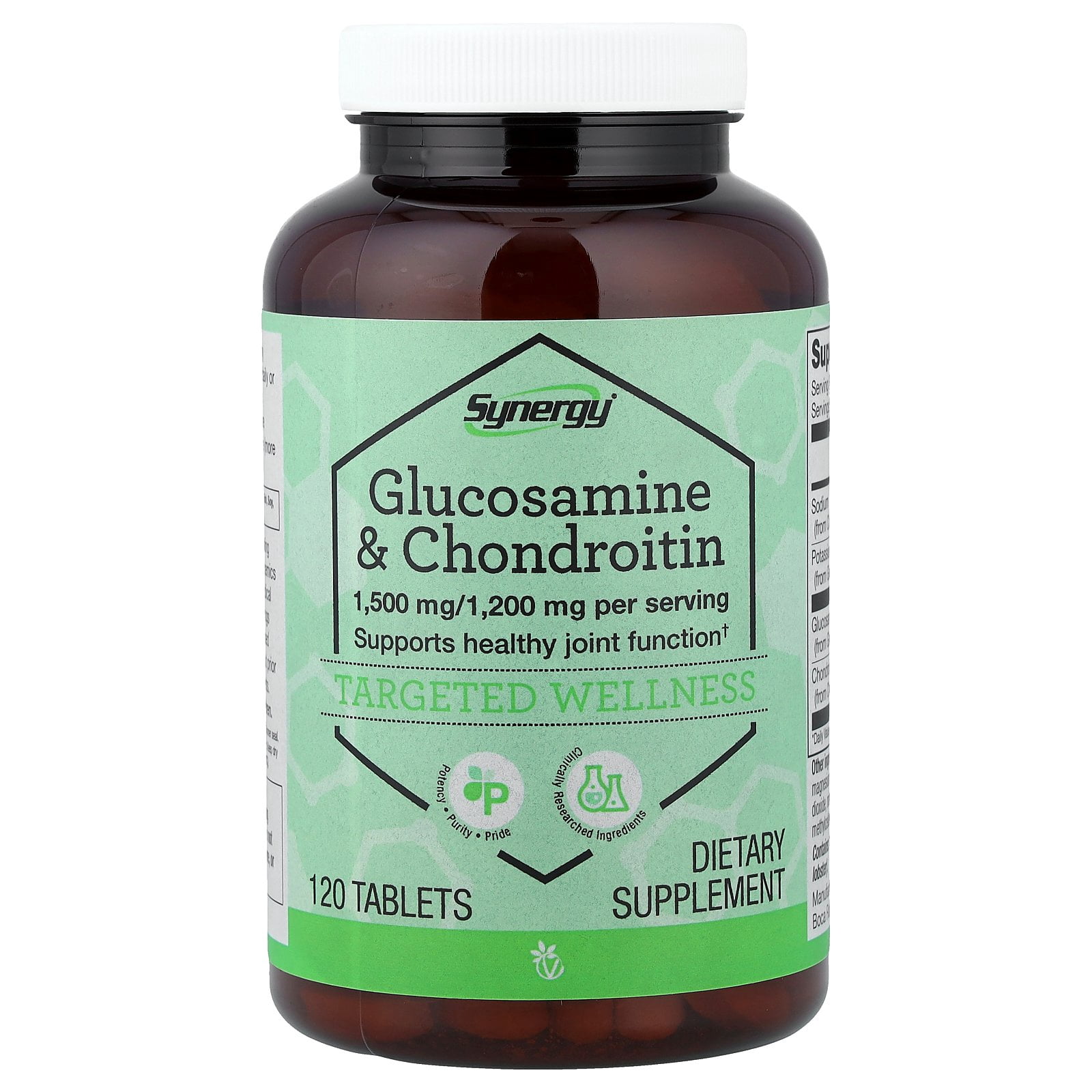 Vitacost Synergy®, Glucosamine & Chondroitin, 120 Tablets
