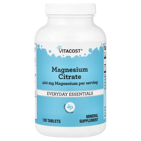 Vitacost Magnesium Citrate, 120 Tablets (200 mg per Tablet)