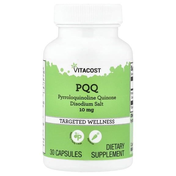 Vitacost PQQ, 10 mg, 30 Capsules