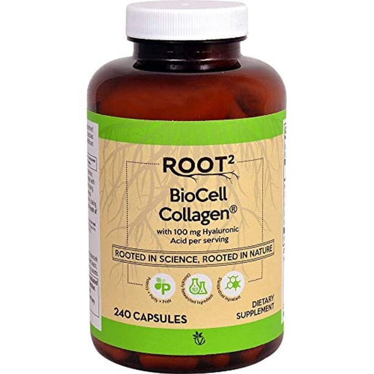 Vitacost ROOT2 BioCell Collagen Dietary Supplement, Joint Support with