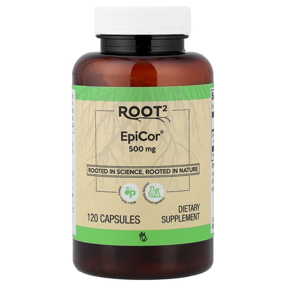 Vitacost Root2, EpiCor, 500 mg, 120 Capsules