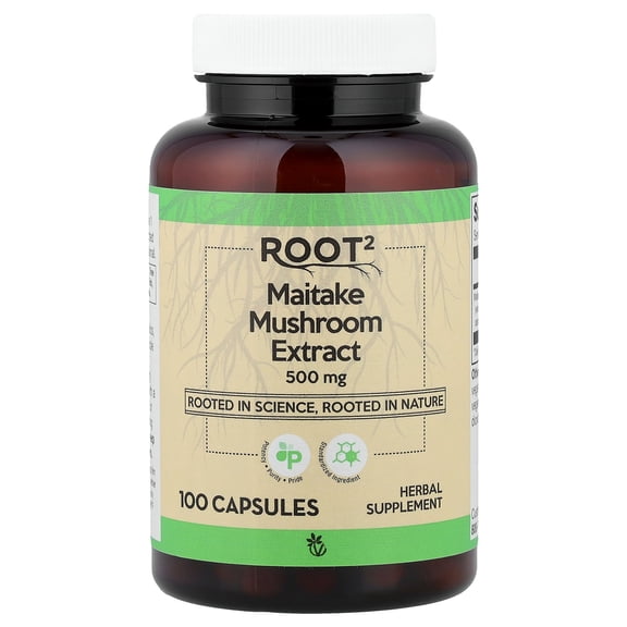 Vitacost Root2, Maitake Mushroom Extract, 500 mg, 100 Capsules