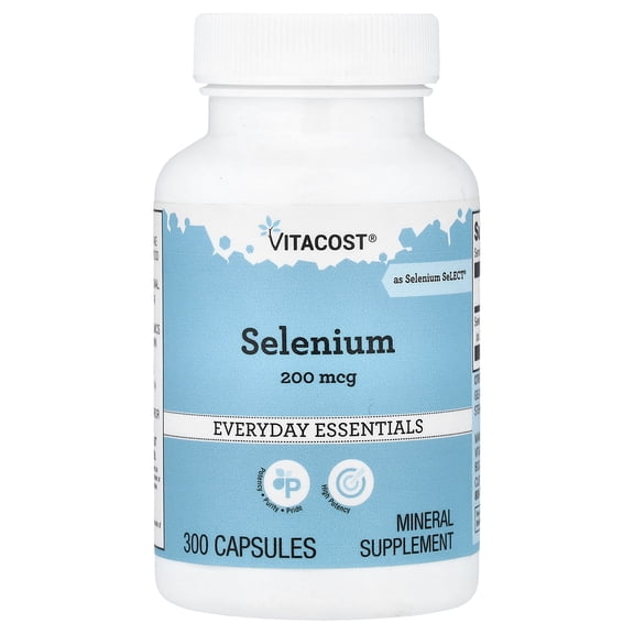 Vitacost Selenium SeLECT, 200 mcg, 300 Capsules