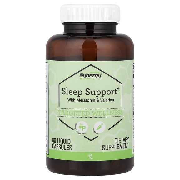 Vitacost Synergy, Sleep Support, 60 Liquid Capsules