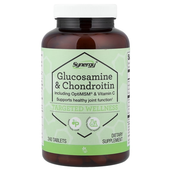 Vitacost Synergy, Glucosamine & Chondroitin, 240 Tablets