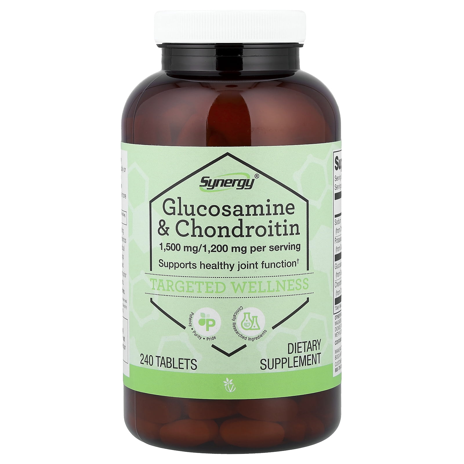 Vitacost Synergy®, Glucosamine & Chondroitin, 240 Tablets