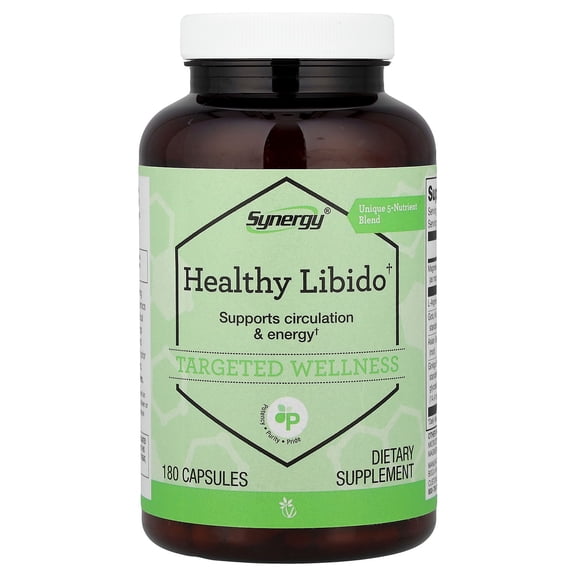 Vitacost Synergy, Healthy Libido, 180 Capsules