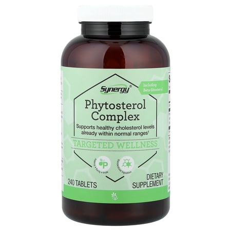Vitacost Synergy Phytosterol Complex with Beta-sitosterol for Heart Health - 240 Tablets