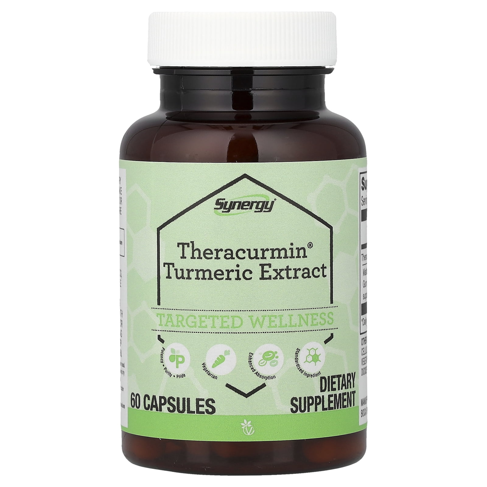 Vitacost Synergy®, Theracurmin® Turmeric Extract, 60 Capsules