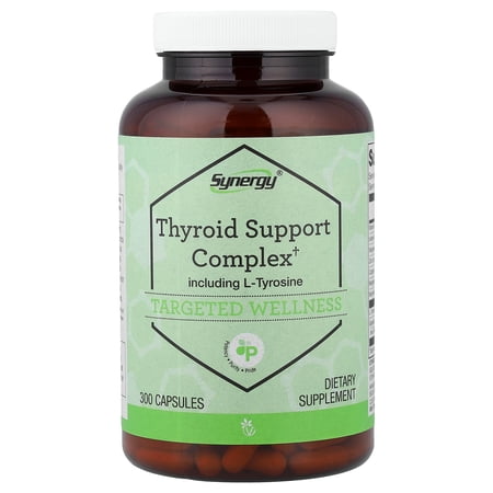 Vitacost Synergy®, Thyroid Support Complex Including L-Tyrosine, 300 Capsules