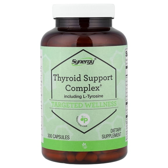 Vitacost Synergy, Thyroid Support Complex With L-Tyrosine, 300 Capsules