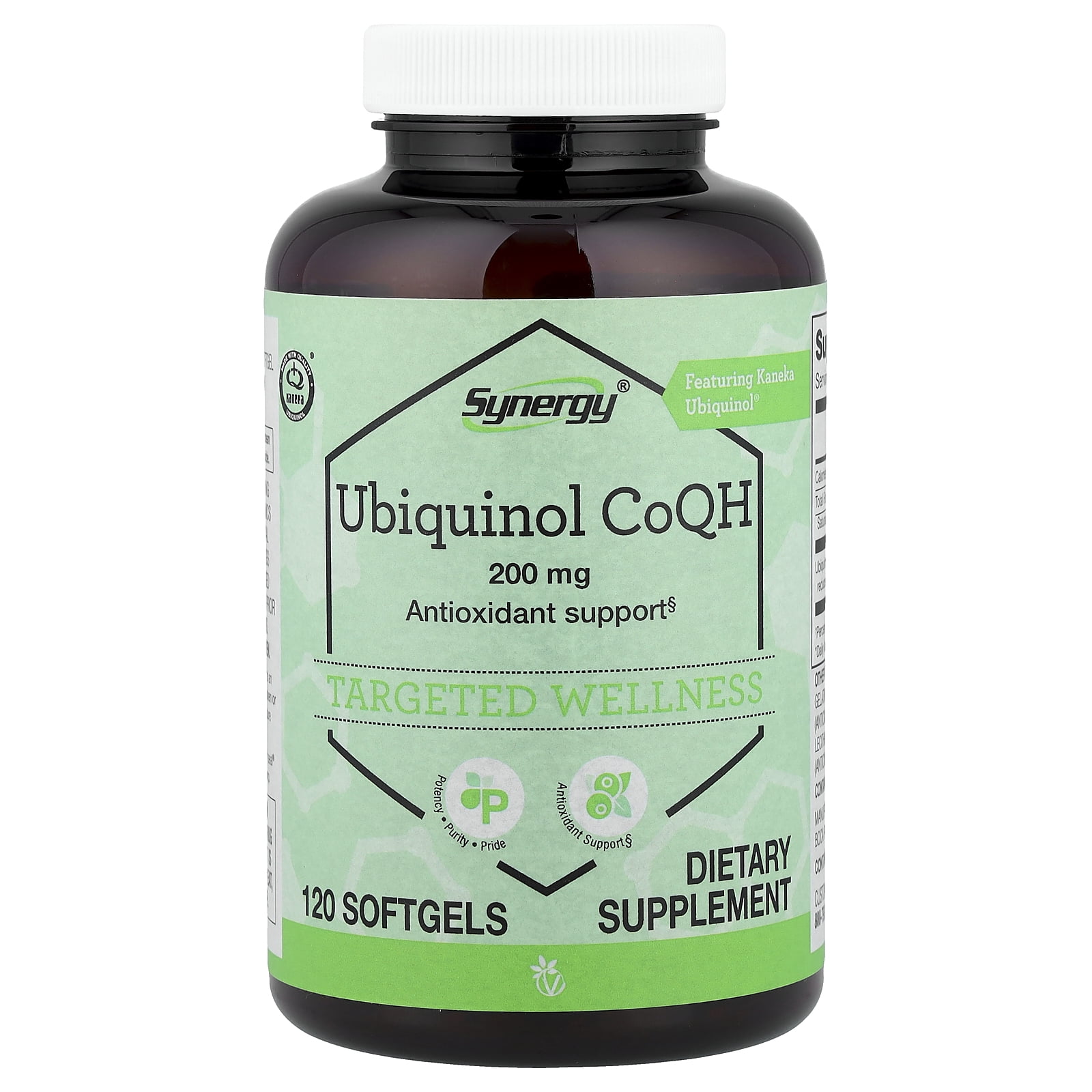 Vitacost Synergy®, Ubiquinol CoQH, 200 mg, 120 Softgels