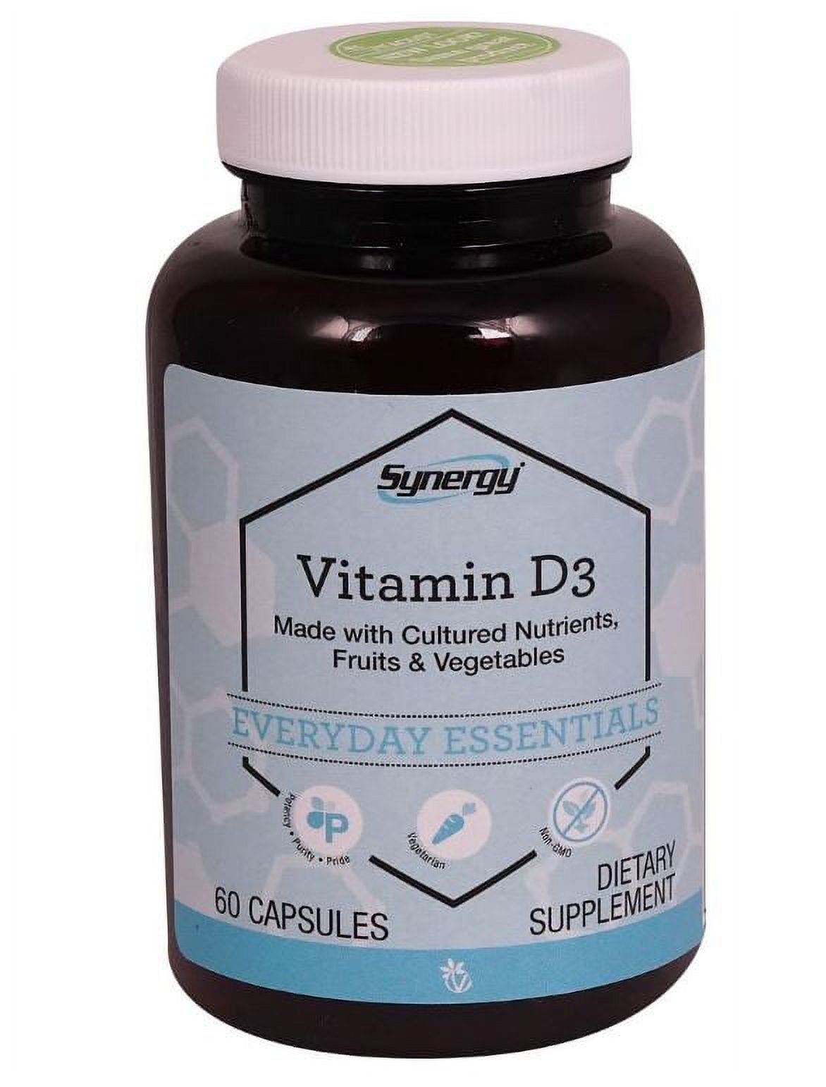 Vitacost Vitamin D3 with Cultured Nutrients Organic Fruits & Vegetables