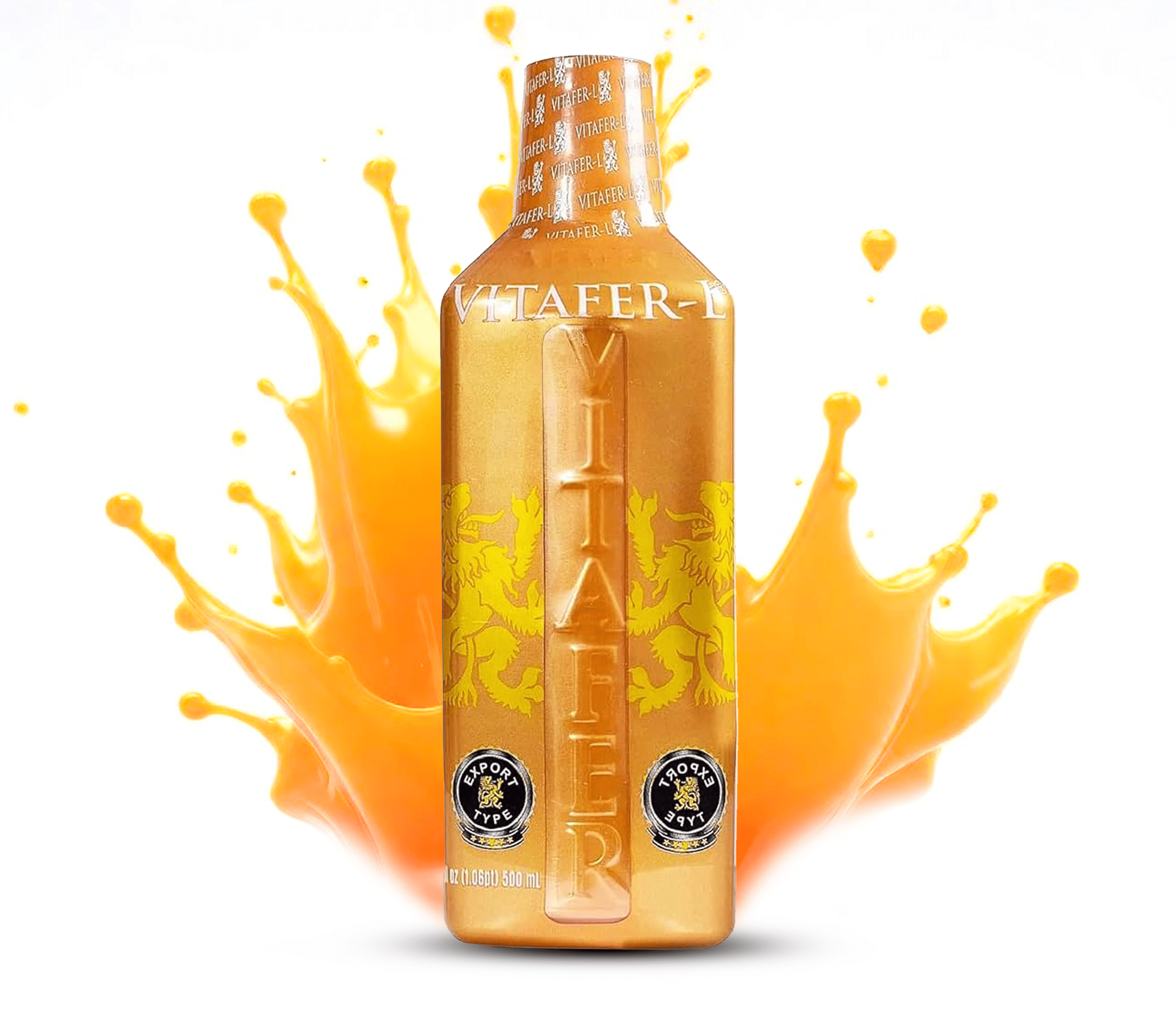 VitaferL Gold Supplement for Men & Women 500 ml 16.9 oz