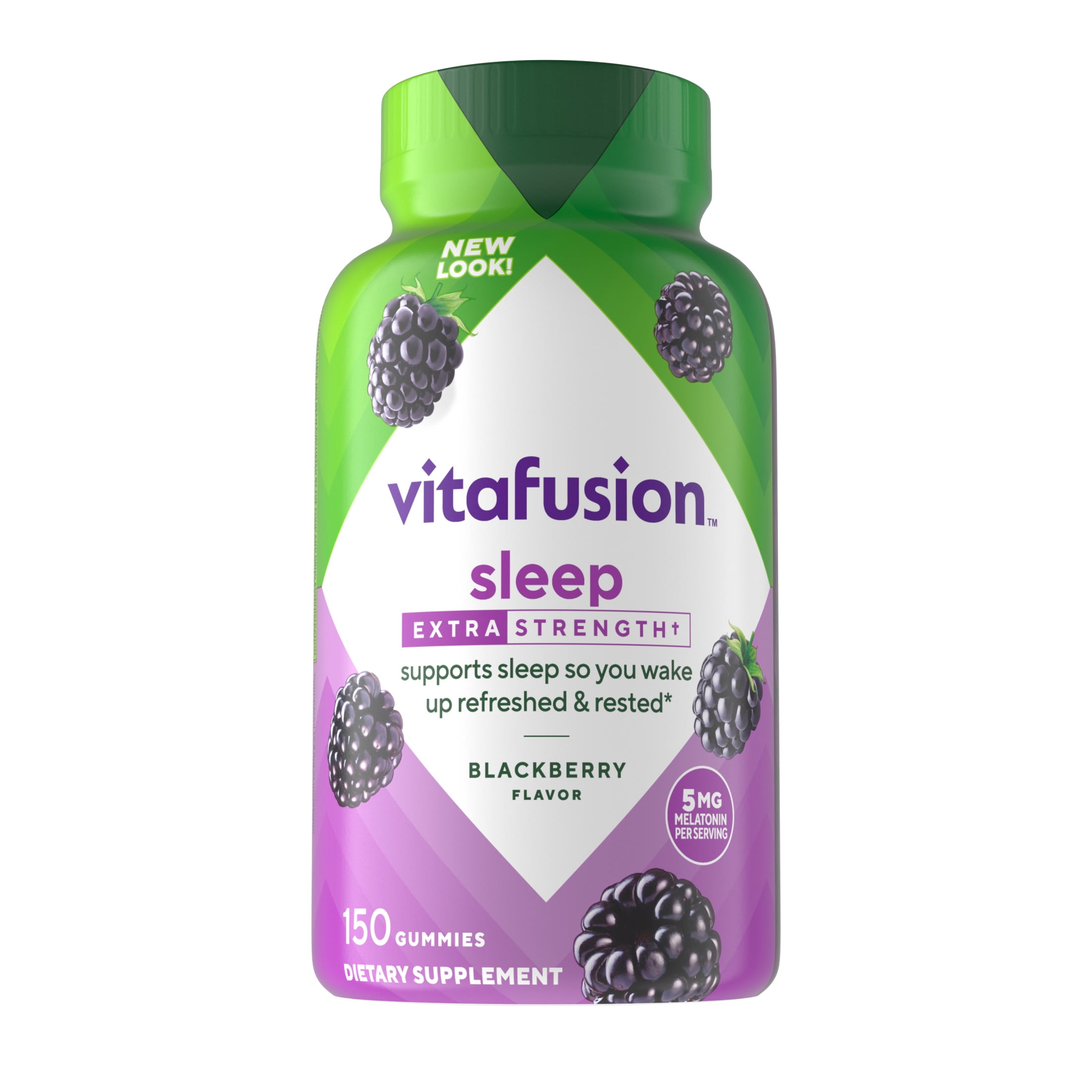 Vitafusion Extra Strength Melatonin Gummy Vitamins, 5mg, 150 ct Gummies