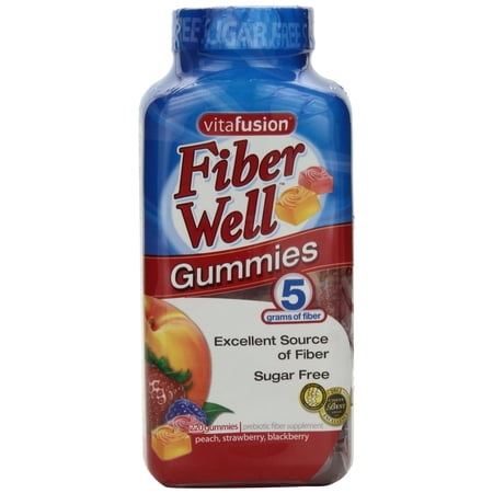 Vitafusion Fiber Gummies, 220Count"Sugar Free" (Pack of 2)