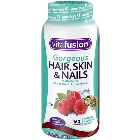 Vitafusion Gorgeous Hair, Skin and Nails Multivitamin Gummies, 160 ct.