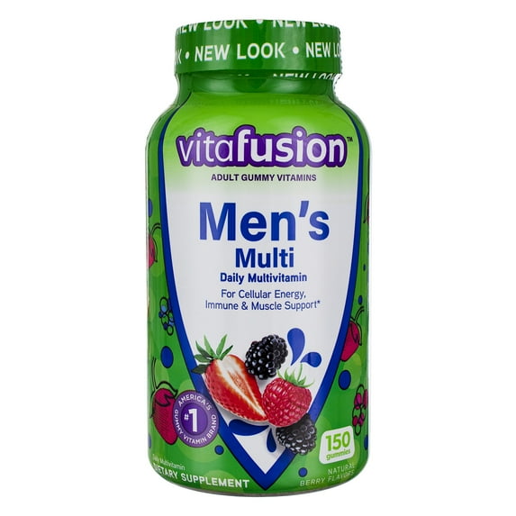 Vitafusion Men's Daily Multivitamin, Gummies 150 ea (Pack of 3)