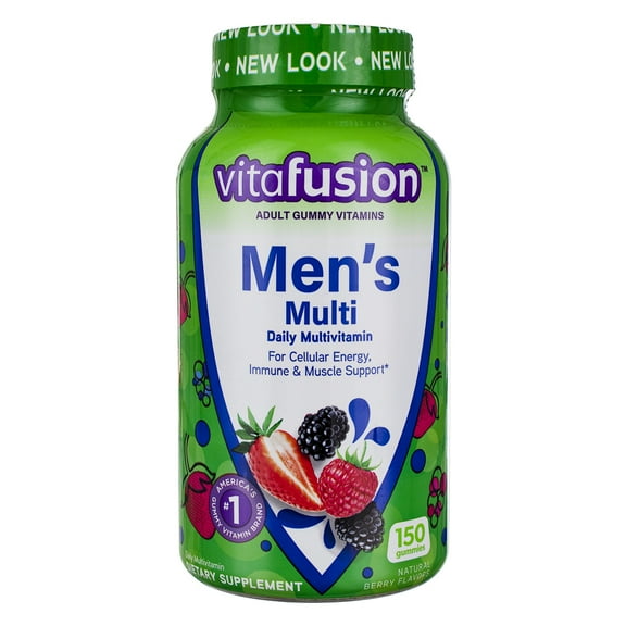Vitafusion Men's Daily Multivitamin, Gummies 150 ea (Pack of 3)