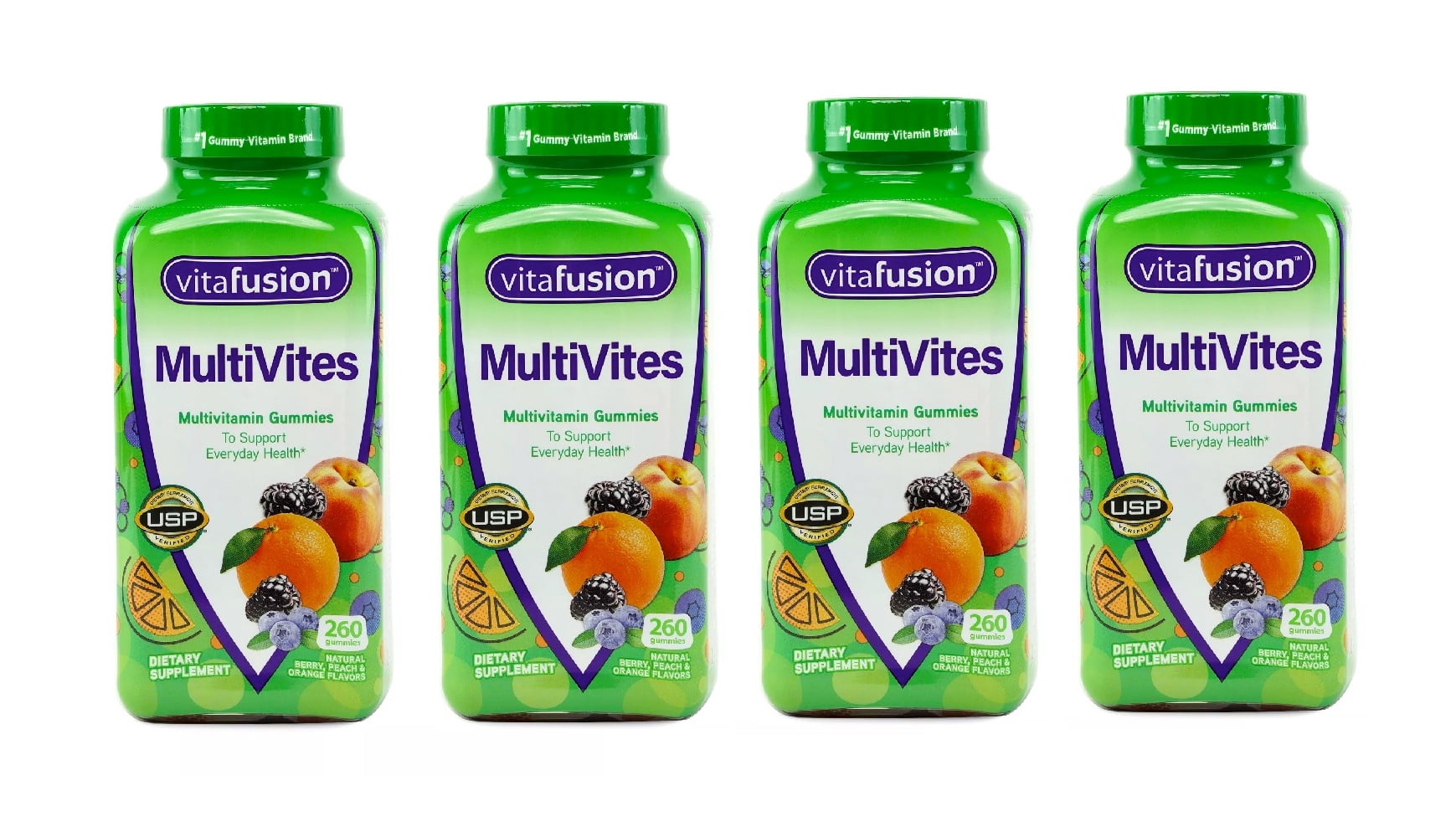 Vitafusion MultiVites Everyday Health Gummies (260 ct.) 4PK