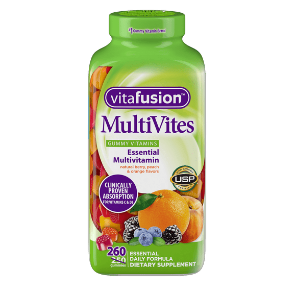 Vitafusion MultiVites Gummy Vitamins, 260ct