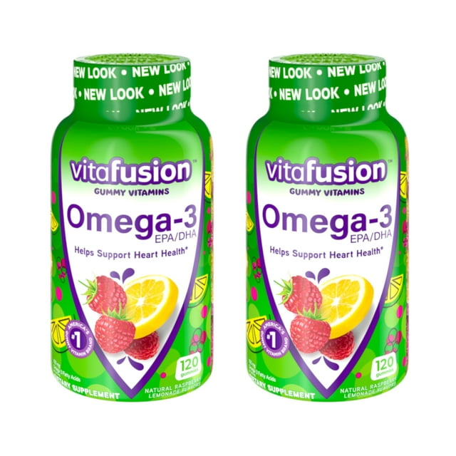 Vitafusion Omega 3 EPA/DHA Gummy Vitamins for Adults Dietary Supplement
