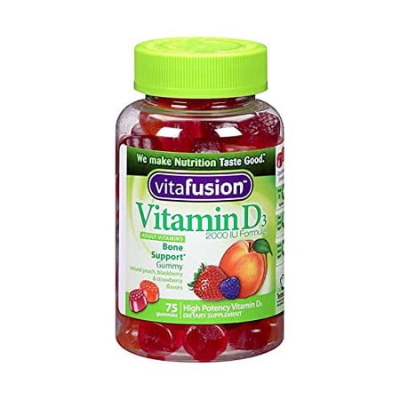 Vitafusion Vitamin D3 Gummy Vitamins, 75 Count