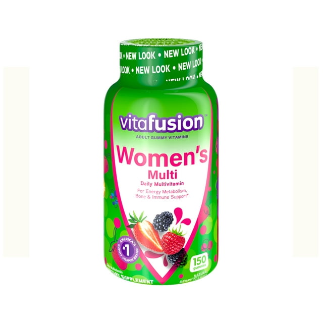 Vitafusion Womens Gummy Vitamins Mixed Berries 150 Count 9726