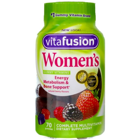 Vitafusion Women's Gummy Vitamins Mixed Berries 70 ea (Pack of 6)