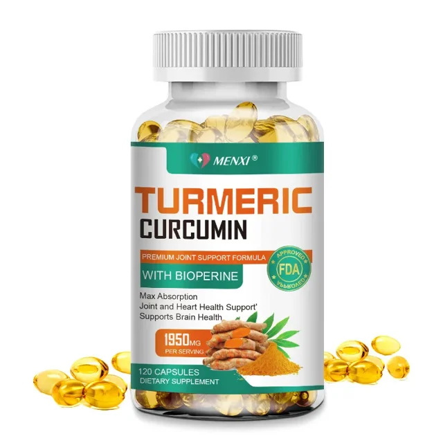 Vitagen Turmeric Curcumin with Ginger and Bio pepper 2000mg Triple Strength Capsules 120
