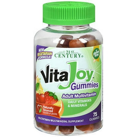 Vitajoy Multi Gummies, Orange, Cherry and Strawberry 7 75 Each