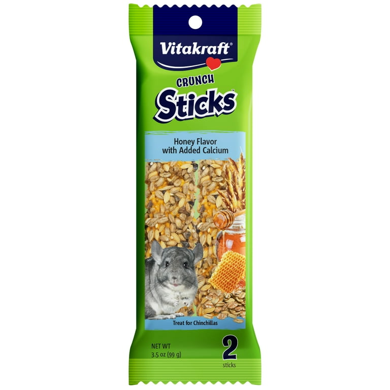 CRUNCH STICKS W/ADDED CALCIUM FOR CHINCHILLAS