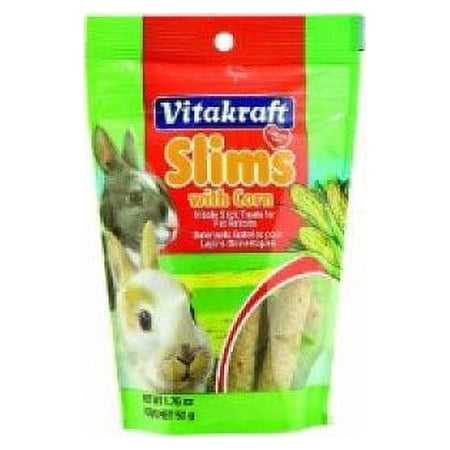 Vitakraft Corn Slims Rabbit Treat, 1.76 Oz
