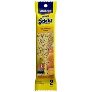 Vitakraft Crunch Sticks for Canaries and Finches - Egg and Honey - Pet Bird Treat Toy