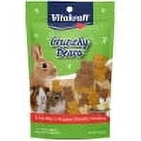 Vitakraft Crunchy Bears Small Animal Treat - Fun, Oven-Baked, 4oz