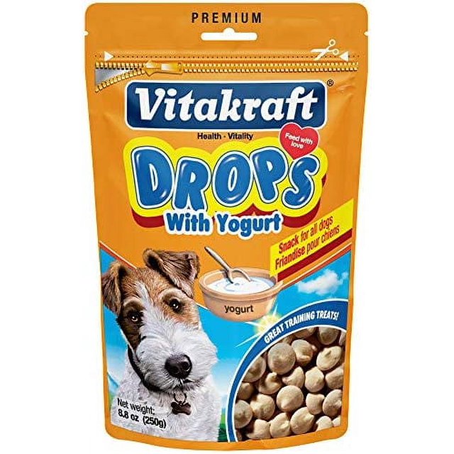 Vitakraft Drops Dog Treats BiteSized Training Treats for Dogs