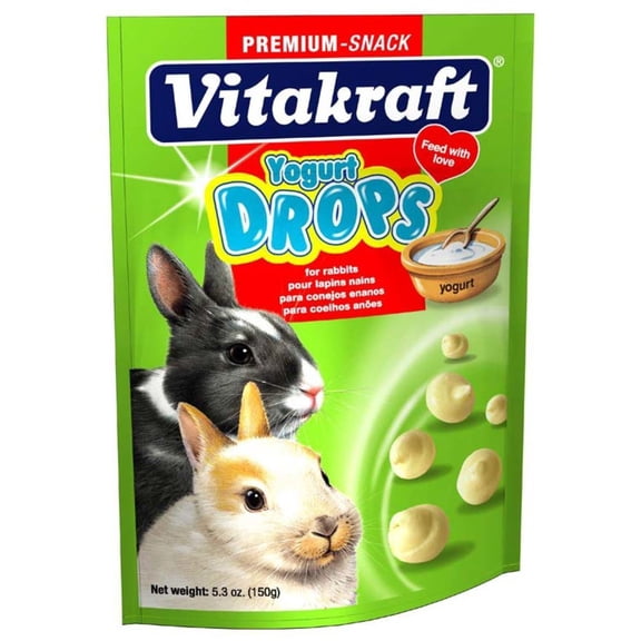 Vitakraft Drops with Yogurt Treat for Rabbit 5.3 oz