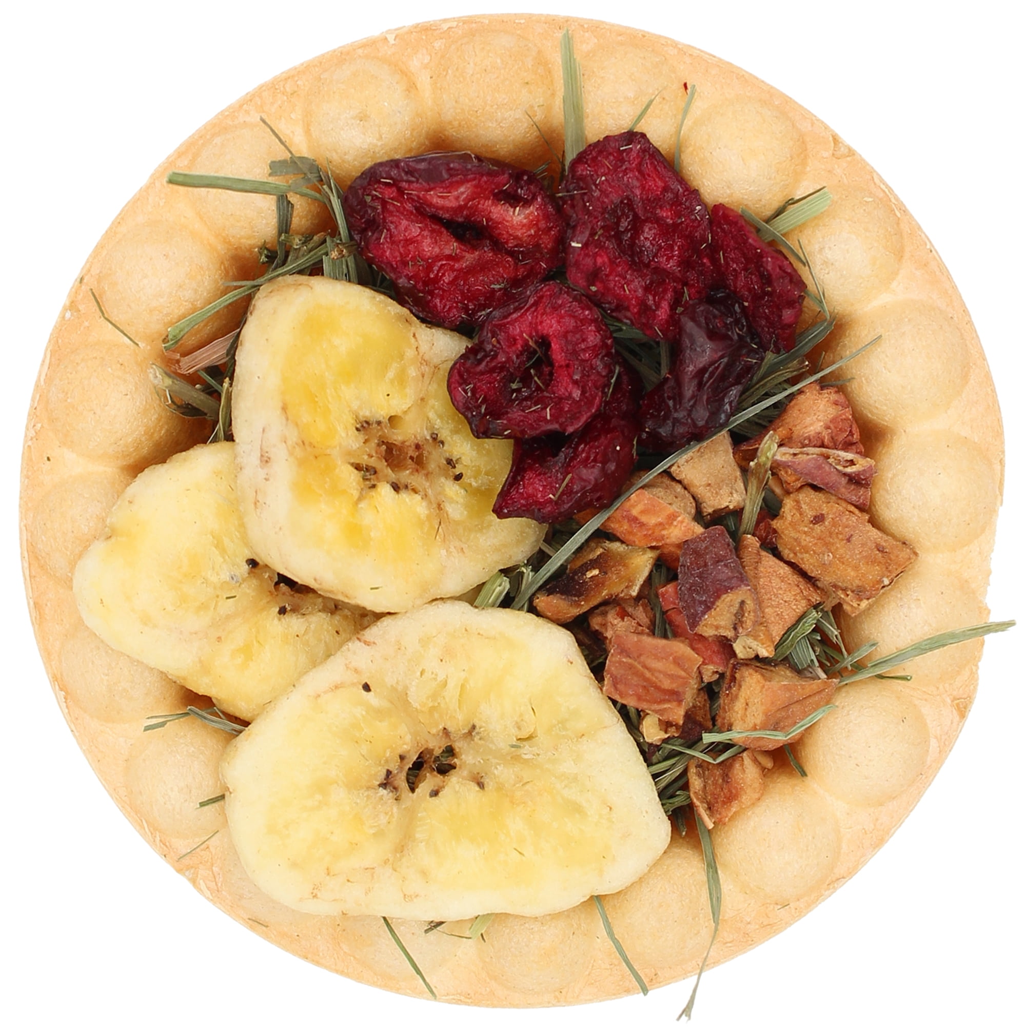 Vitakraft Fruity Pie Treat - Crunchy Baked Snack for Rabbits, Guinea Pigs, Hamsters - 1 Piece
