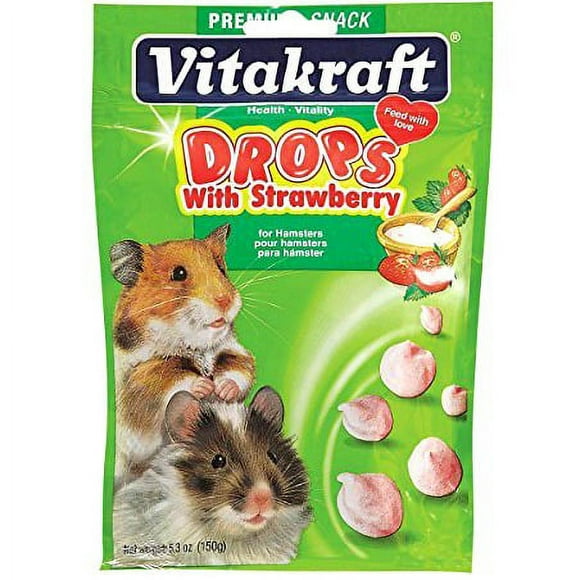 Vitakraft Hamster Drops with Strawberry