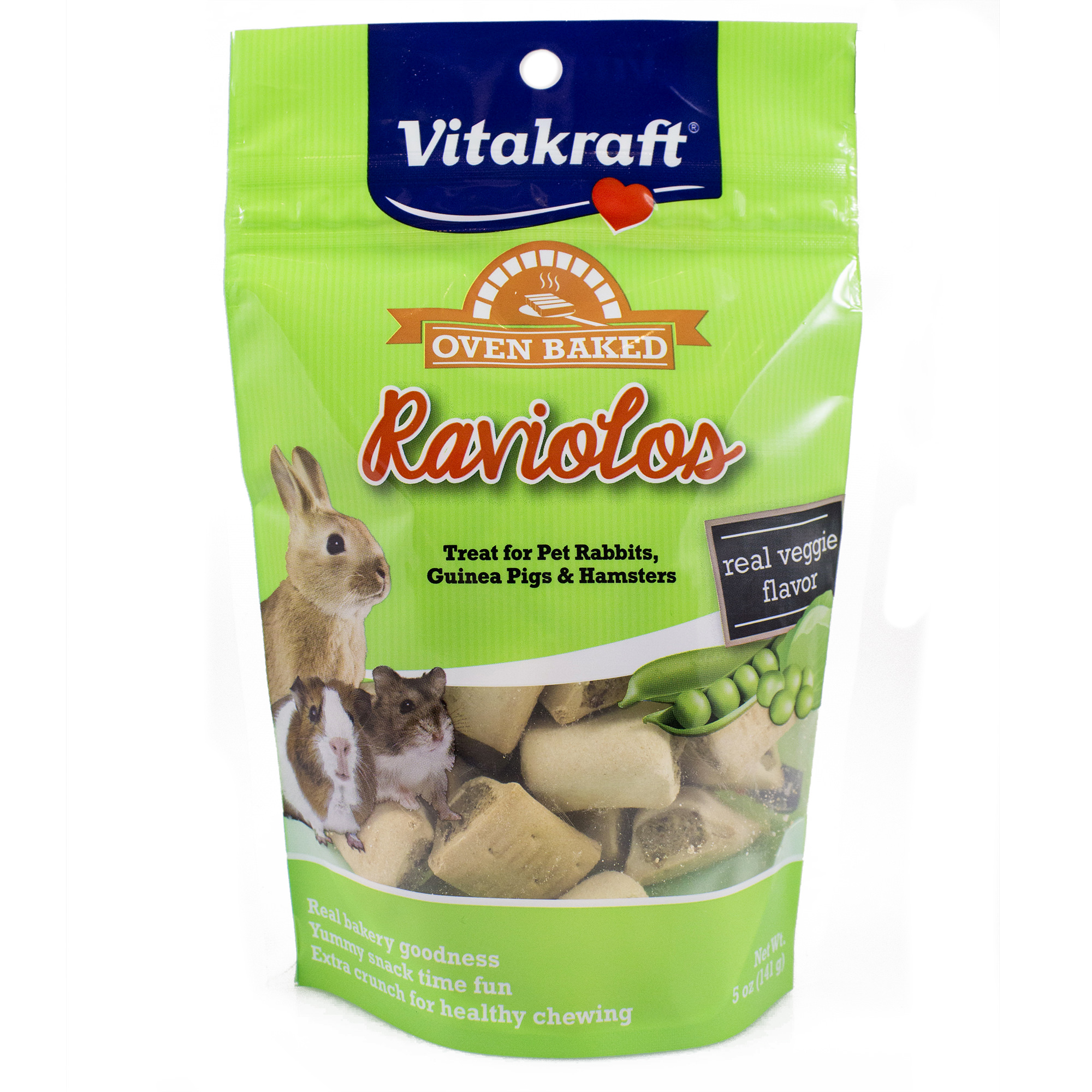Vitakraft Raviolos Treat Made with Real Vegetables For Rabbits