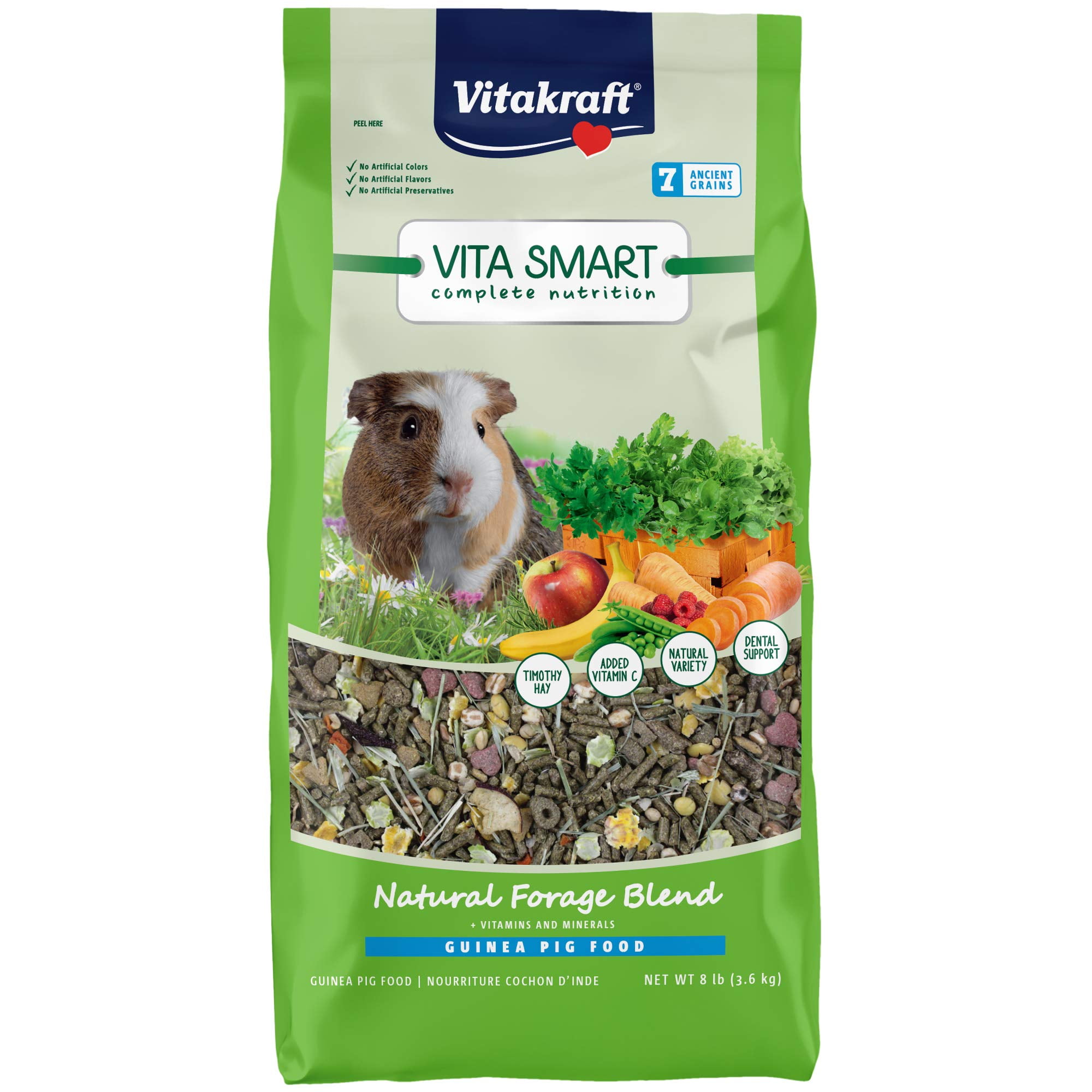 Picture of Vitakraft Vita Smart Guinea OIF8 Pig Food - Complete Nutrition ...