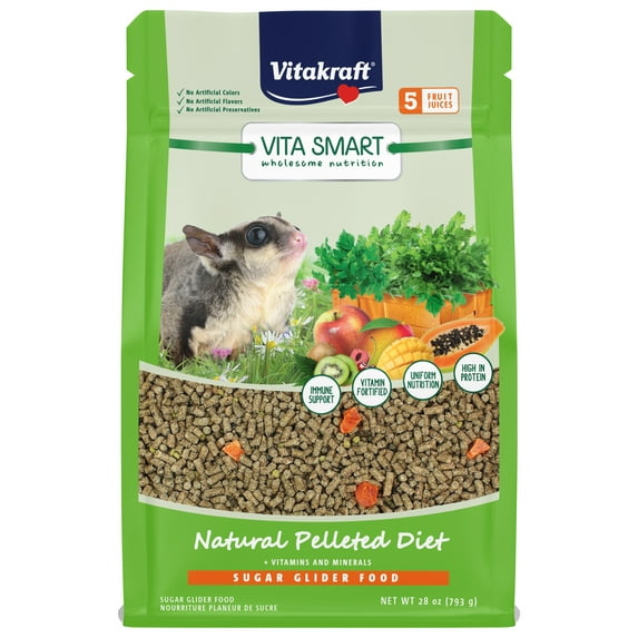 Vitakraft VitaSmart Complete Nutrition Sugar Glider Food - DS