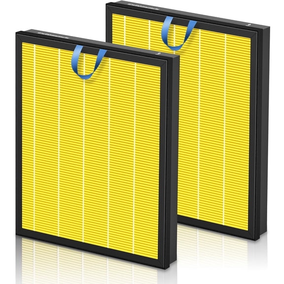 Vital 200S Pet Care Replacement Filter for LEVOIT Vital 200S and Vital 200S-P Air Purifier, Vital 200S-RF-PA High Efficiency and Activated Carbon Filter for Home Pets, Bedroom, LRF-V201-YUS, Yellow