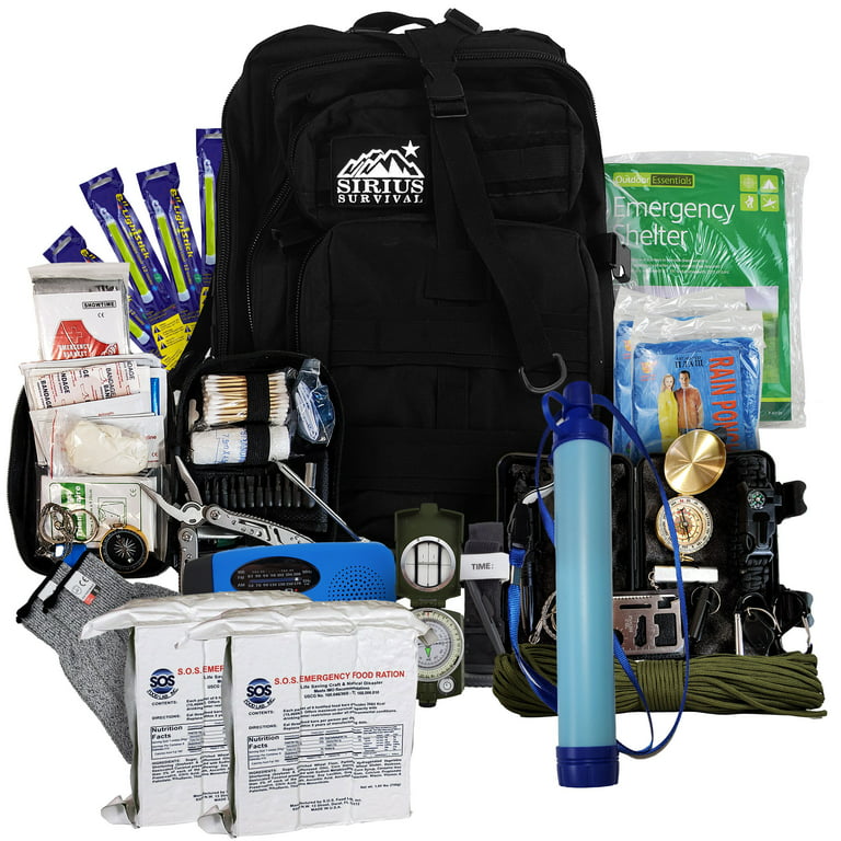 Survival Kit & 72 Hour Survival Backpack