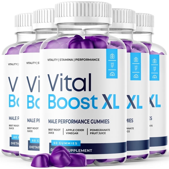 Vital Boost XL Gummies Advanced Formula All Natural Vitamin Supplement 300 Gummies